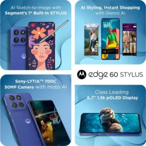 Motorola Edge 60 Stylus SmartPhone Features