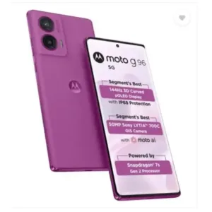 Motorola G96 5G Catelleya Orchid SmartPhone Look