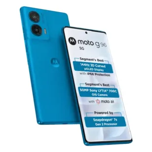 Motorola G96 5G Dresendable Blue SmartPhone Look