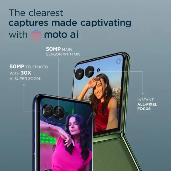 Motorola razr 50 Ultra MidNightBlue SmartPone Camera Keni Electronics