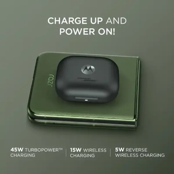Motorola razr 50 Ultra Spring Green SmartPone Charging Keni Electronics