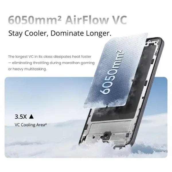 Realme 15T 5G Suit Titanium SmartPhone VC Cooler Keni Electronics