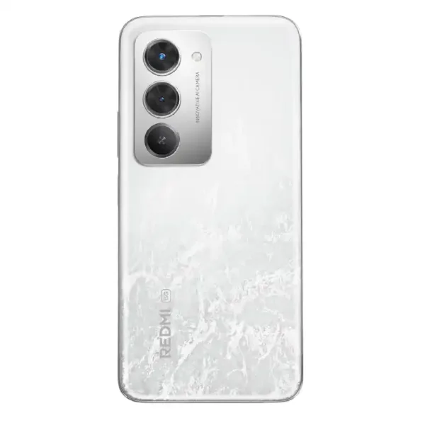 Redmi 15 5G Frosted White SmartPhone Back Keni Electronics