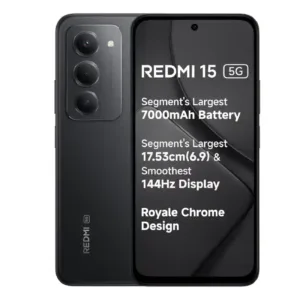 Redmi 15 5G Midnight Black SmartPhone Keni Electronics