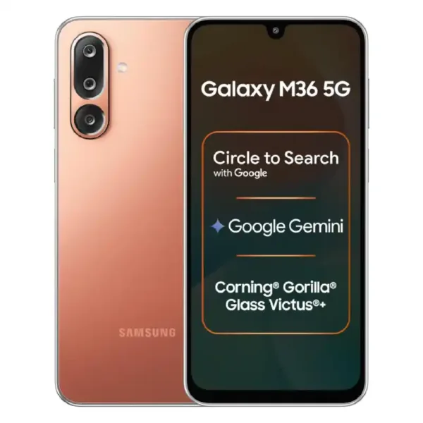 Samsung Galaxy M36 5G Hzae Orange SmartPhone