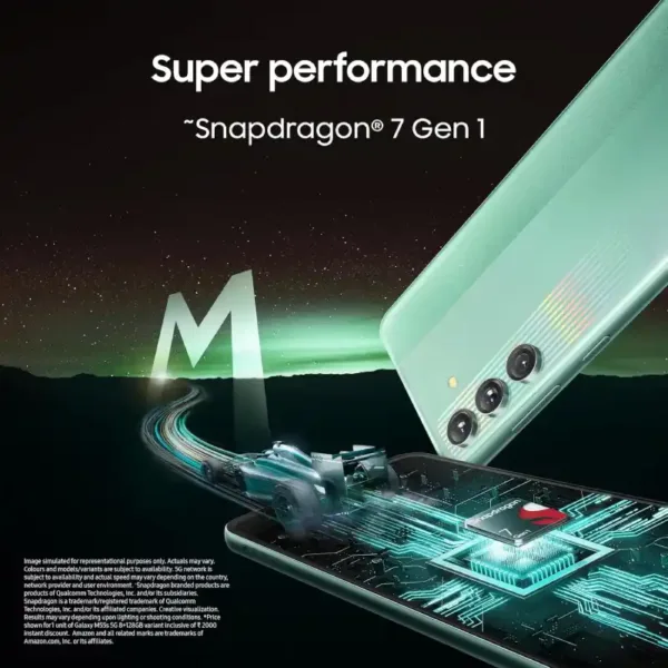 Samsung Galaxy M55s 5G SmartPhone Super Performence Keni Electronics