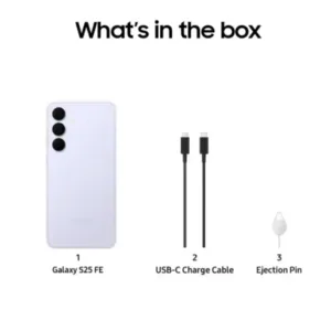 Samsung Galaxy S25 FE 5G Icy Blue SmartPhone Box Keni Electronics