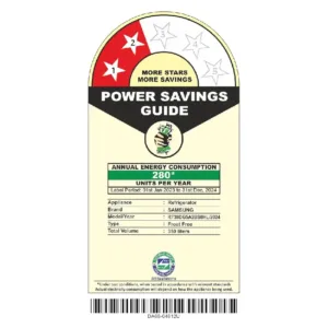 Samsung-RT38DG5A2BS8HL-350L-2-Star-Refrigerator Star Rating
