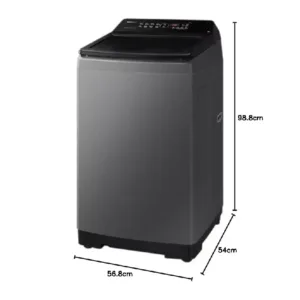 Samsung WA80BG4441BD 8 Kg 5 Star Top Load Washing Machine Dimentions