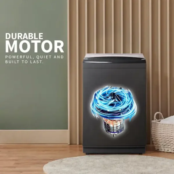 Sharp ES-T75N-BK 7.5 Kg 5Star Fully Automatic washing Machine Durable Motor