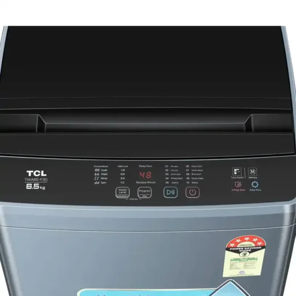 TCL F3070TLG 7 Kg 5 Star Washing Machine Top View