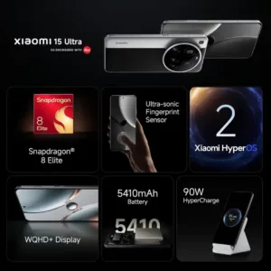Xiaomi 15 Ultra Silver Chrome SmartPhone Features