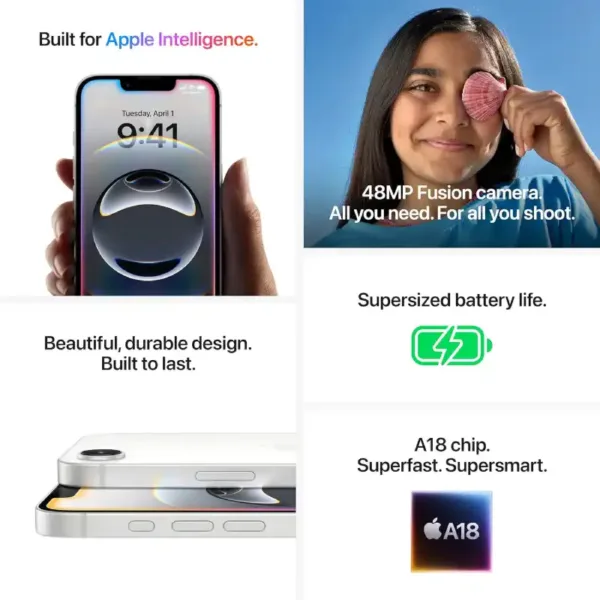 iPhone 16e Black Features Keni Electronics