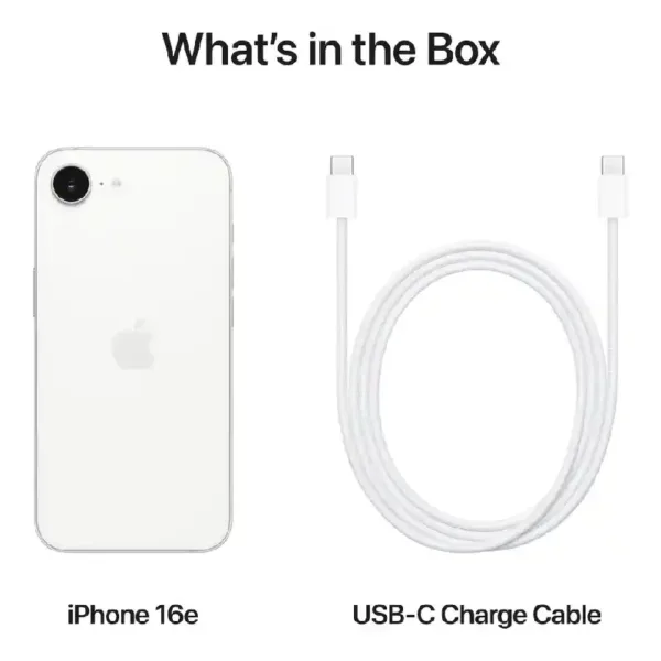 iPhone 16e White Keni Electronics
