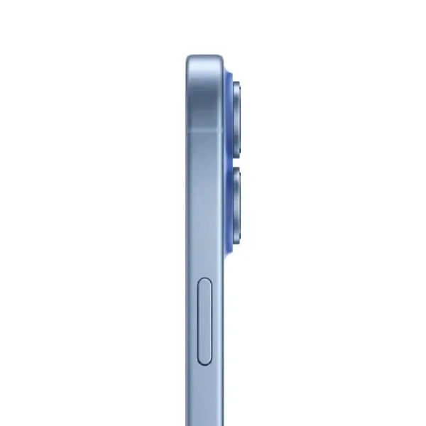 Apple iPhone 17 Mist Blue Side View