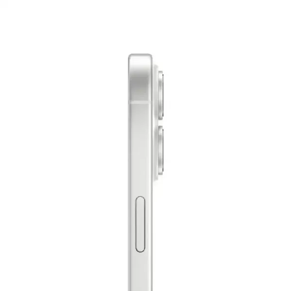 Apple iPhone 17 White Side View