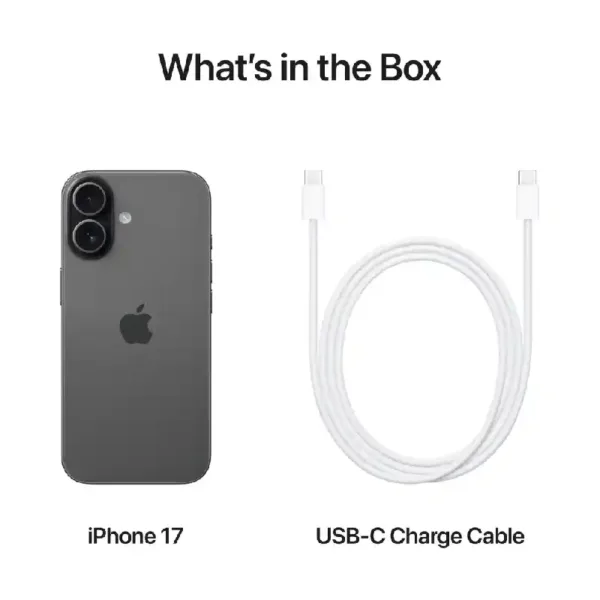 Apple iPhone 17 Black Box