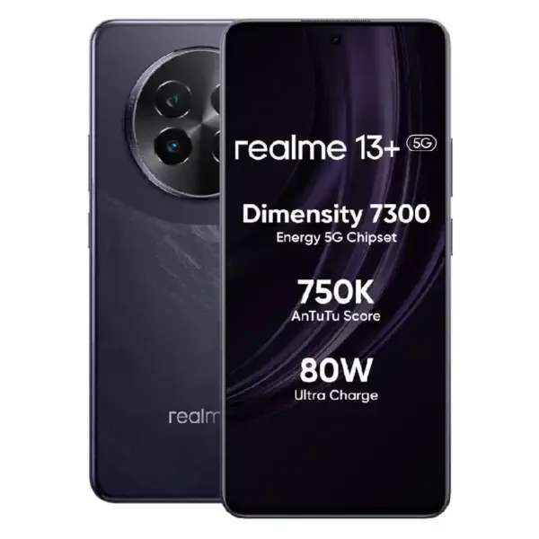 realme 13 Plus 5G Dark Purple Smartphone Keni Electronics