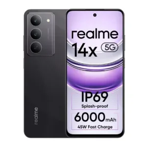 realme 14x 5G Crystal Black Smartphone Keni Electronics