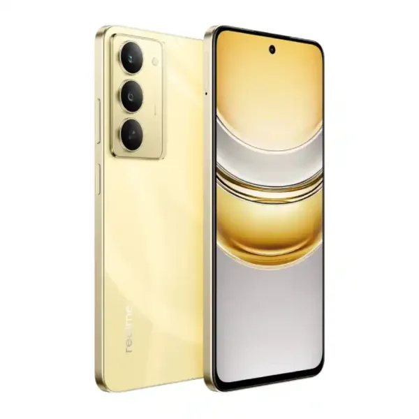 realme 14x 5G Golden Glow Smartphone Look Keni Electronics