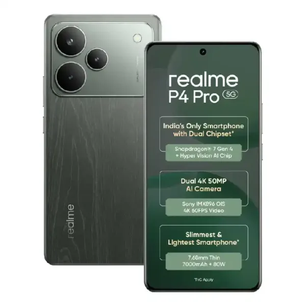 realme P4 Pro 5G Dark Oak Wood SmartPhone 1 Keni Electronics