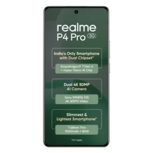 realme P4 Pro 5G Dark Oak Wood SmartPhone Display Keni Electronics