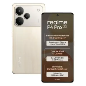 Realme P4 Pro 5G – 6.8" 144Hz AMOLED, Snapdragon 7 Gen 4, 7000mAh Battery, 50MP Camera