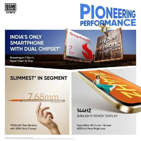 realme P4 pro 5G Birch Wood SmartPhone Processor Keni Electronics