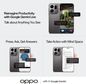 OPPO Find X9 5G Titanium Grey Productivity