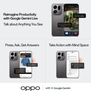 OPPO Find X9 5G Titanium Grey Productivity