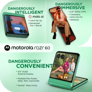 MOTOROLA Razr 60 PANTONE Spring Bud SmartPhone Features Keni Electronics