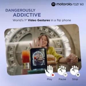 MOTOROLA Razr 60 PANTONE Spring Bud SmartPhone Guestures Keni Electronics