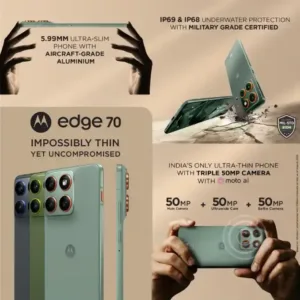 Moto Edge 70 SmartPhone Features 1 Keni Electronics