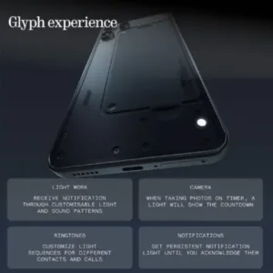 Nothing Phone 3a Lite White SmartPhone Glyph 1 Keni Electronics