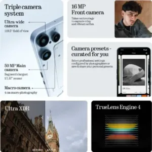 Nothing Phone 3a Lite White SmartPhone Specifications 1 Keni Electronics