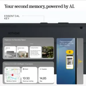 Nothing Phone 3a Lite White SmartPhone second ai memory 1 Keni Electronics