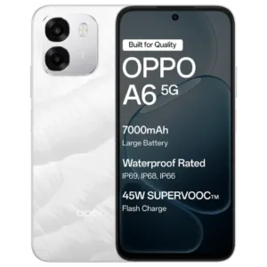 OPPO A6 5G Ice White SmartPhone