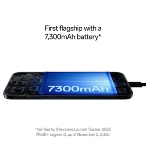OnePlus 15 Infinite Black SmartPhone Battery