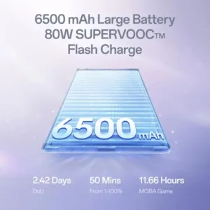Oppo Reno15 5G Glacier White SmartPhone Battery
