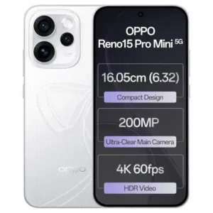 OPPO Reno15 Pro Mini 5G with Full HD+ Display, 200MP ultra-clear triple rear camera, Dimensity 8450