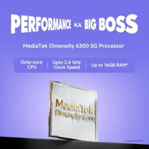 REDMI 15C 5G SmartPhone Processor