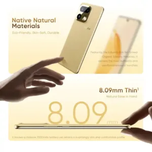 Realme 16 Pro Plus Slim smartphone with eco-friendly materials