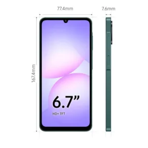Samsung Galaxy A07 Green SmartPhone Dimentions Keni Electronics