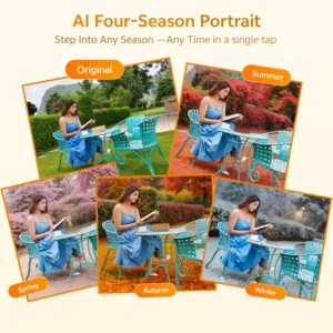 vivo V60e 5G Noble Gold SmartPhone Ai Seasonal Potrait Keni Electronics