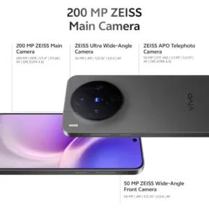 vivo X300 5G Elite Bleack SmartPhone 200mp Camera Keni Electronics