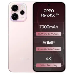 Oppo Reno15c 5G Afterglow Pink SmartPhone
