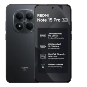 REDMI Note 15 Pro 5G Carbon Black SmartPhone