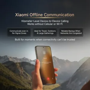 REDMI Note 15 Pro 5G SmartPhone Offline Communication