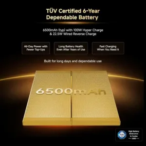 REDMI Note 15 Pro Plus 5G SmartPhone Battery