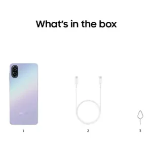 Samsung Galaxy A07 5G Light Purple SmartPhone Box